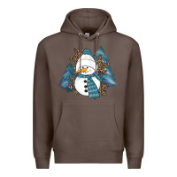 Coffee showman winter Premium Hoodie - RanaPortraitStore