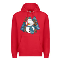 Red showman winter Premium Hoodie - RanaPortraitStore