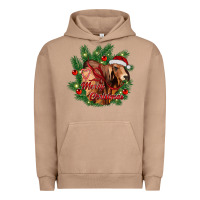 Pigment Burro merry Christmas brahman bull Urban Hoodie - RanaPortraitStore