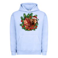Pigment Grape Ice merry Christmas brahman bull Urban Hoodie - RanaPortraitStore