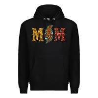 Black western mom Premium Hoodie - texasbilliewilder
