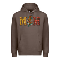 Coffee western mom Premium Hoodie - texasbilliewilder