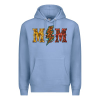 Colony Blue western mom Premium Hoodie - texasbilliewilder