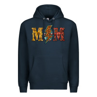Navy western mom Premium Hoodie - texasbilliewilder