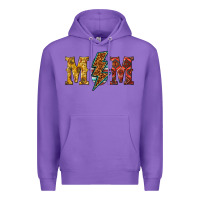 Purple western mom Premium Hoodie - texasbilliewilder