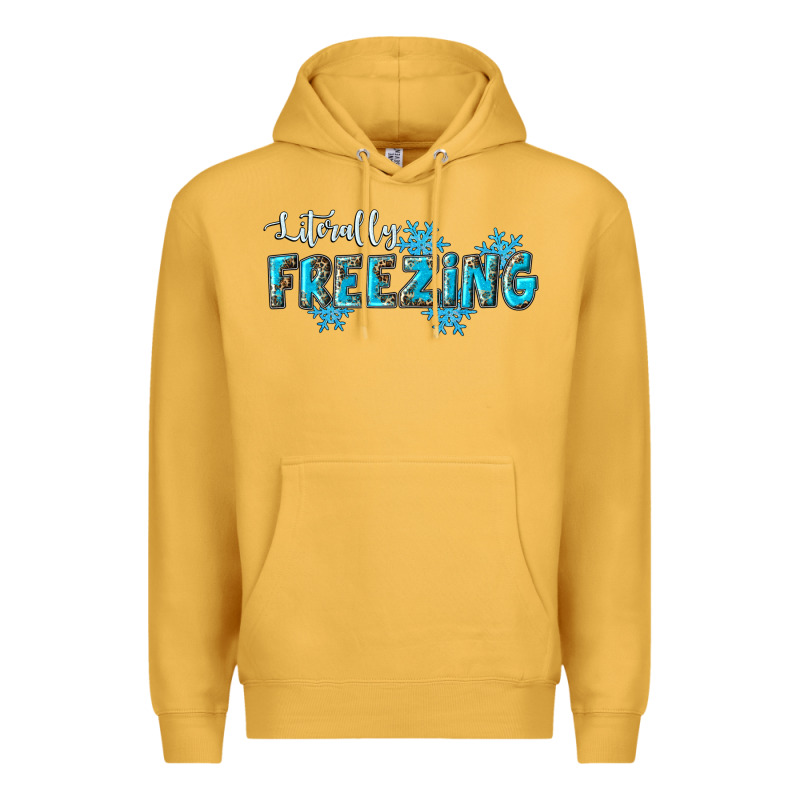 Literally Freezing Winter Premium Hoodie by RanaPortraitStore | Teevron