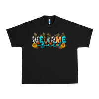 Black Welcome fall Urban Heavy Tee - Artiststas