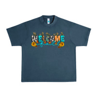 Midnight Navy Welcome fall Urban Heavy Tee - Artiststas