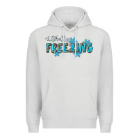 Dove Grey literally freezing winter Premium Hoodie - RanaPortraitStore
