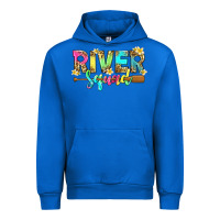 Cobalt river squad with leopard Urban Hoodie - texasbilliewilder