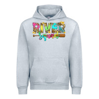 Heather Grey river squad with leopard Urban Hoodie - texasbilliewilder