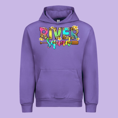 River Squad With Leopard Urban Hoodie Designed By Texasbilliewilder