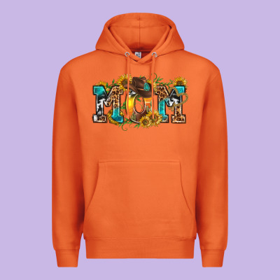 Western Mom Premium Hoodie Designed By Texasbilliewilder