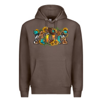 Coffee western mom Premium Hoodie - texasbilliewilder