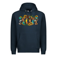 Navy western mom Premium Hoodie - texasbilliewilder