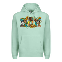 Seafoam western mom Premium Hoodie - texasbilliewilder