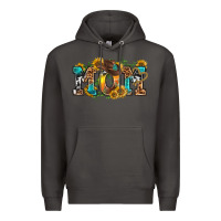 Smoke western mom Premium Hoodie - texasbilliewilder
