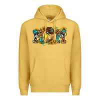 Antique Gold western mom Premium Hoodie - texasbilliewilder