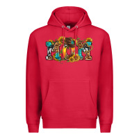 Cardinal western mom Premium Hoodie - texasbilliewilder