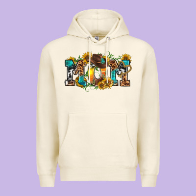 Western Mom Premium Hoodie Designed By Texasbilliewilder