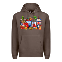 Coffee puerto rico coffee cups Premium Hoodie - Zillion Design Studio