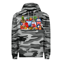 Slate Camo puerto rico coffee cups Premium Hoodie - Zillion Design Studio
