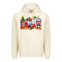 Tofu puerto rico coffee cups Premium Hoodie - Zillion Design Studio