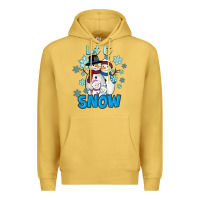 Antique Gold let it snow Premium Hoodie - RanaPortraitStore