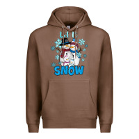 Chestnut let it snow Premium Hoodie - RanaPortraitStore
