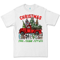 White christmas farm fresh Premium Tee - CowhideDigitalArt
