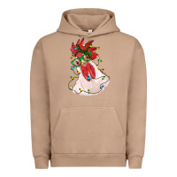 Pigment Burro christmas rooster with lights Urban Hoodie - RanaPortraitStore