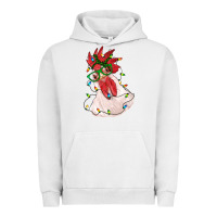Pigment Lunar Rock christmas rooster with lights Urban Hoodie - RanaPortraitStore
