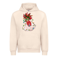 Sandshell christmas rooster with lights Urban Hoodie - RanaPortraitStore