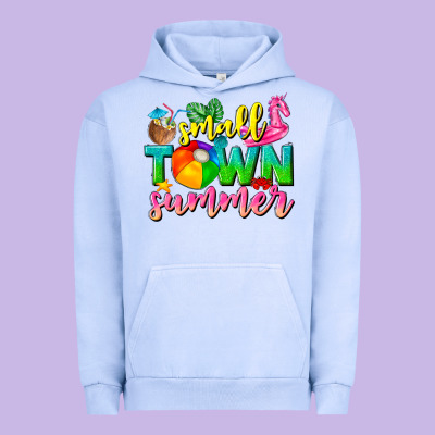 Small Town Summer Tbw Urban Hoodie Designed By Texasbilliewilder