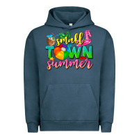 Pigment Midnight Navy small town summer tbw Urban Hoodie - texasbilliewilder