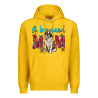 Lemon western st bernard mom Premium Hoodie - texasbilliewilder