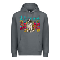Rock western st bernard mom Premium Hoodie - texasbilliewilder