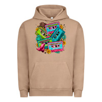 Pigment Burro 90's country cassette tapes Urban Hoodie - Zillion Design Studio