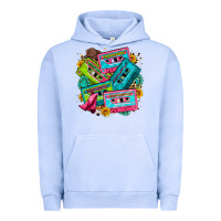 Pigment Grape Ice 90's country cassette tapes Urban Hoodie - Zillion Design Studio