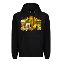 Black frog coffee cups Premium Hoodie - Zillion Design Studio