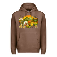 Chestnut frog coffee cups Premium Hoodie - Zillion Design Studio