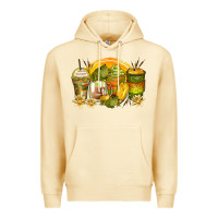 Pina Colada frog coffee cups Premium Hoodie - Zillion Design Studio