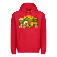 Red frog coffee cups Premium Hoodie - Zillion Design Studio
