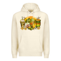 Sandshell frog coffee cups Premium Hoodie - Zillion Design Studio