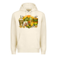 Tofu frog coffee cups Premium Hoodie - Zillion Design Studio