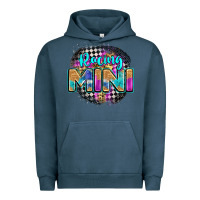 Pigment Midnight Navy racing mini Urban Hoodie - Zillion Design Studio
