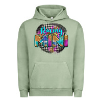 Pigment Oil Green racing mini Urban Hoodie - Zillion Design Studio