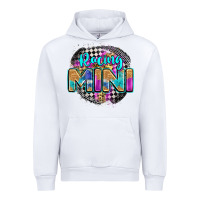 White racing mini Urban Hoodie - Zillion Design Studio