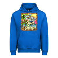 Cobalt salt water and sunshine Urban Hoodie - texasbilliewilder