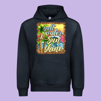 Salt Water And Sunshine Urban Hoodie Designed By Texasbilliewilder